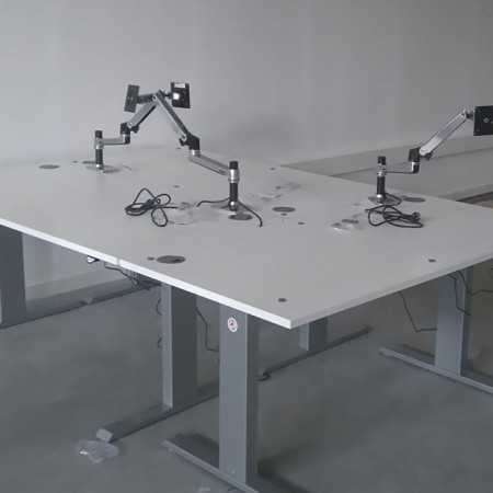 Bureau assis debout PRO 140 AF140F-140X80