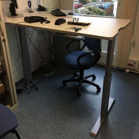 Bureau assis debout PRO 140 AF140F-140X80