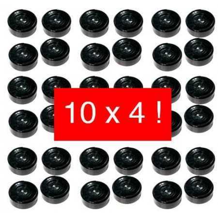 Rehausseurs de bureau pack de 10 x 4 dr1x10