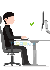 Travailler assis debout bénéfices ?